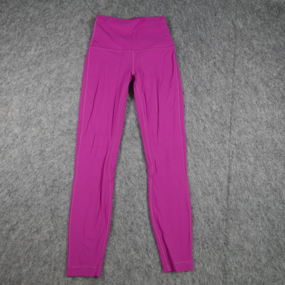 Lululemonā Leggings Womens 2 Purple Align Pant 25" Yoga Workout Gym Run Athletic